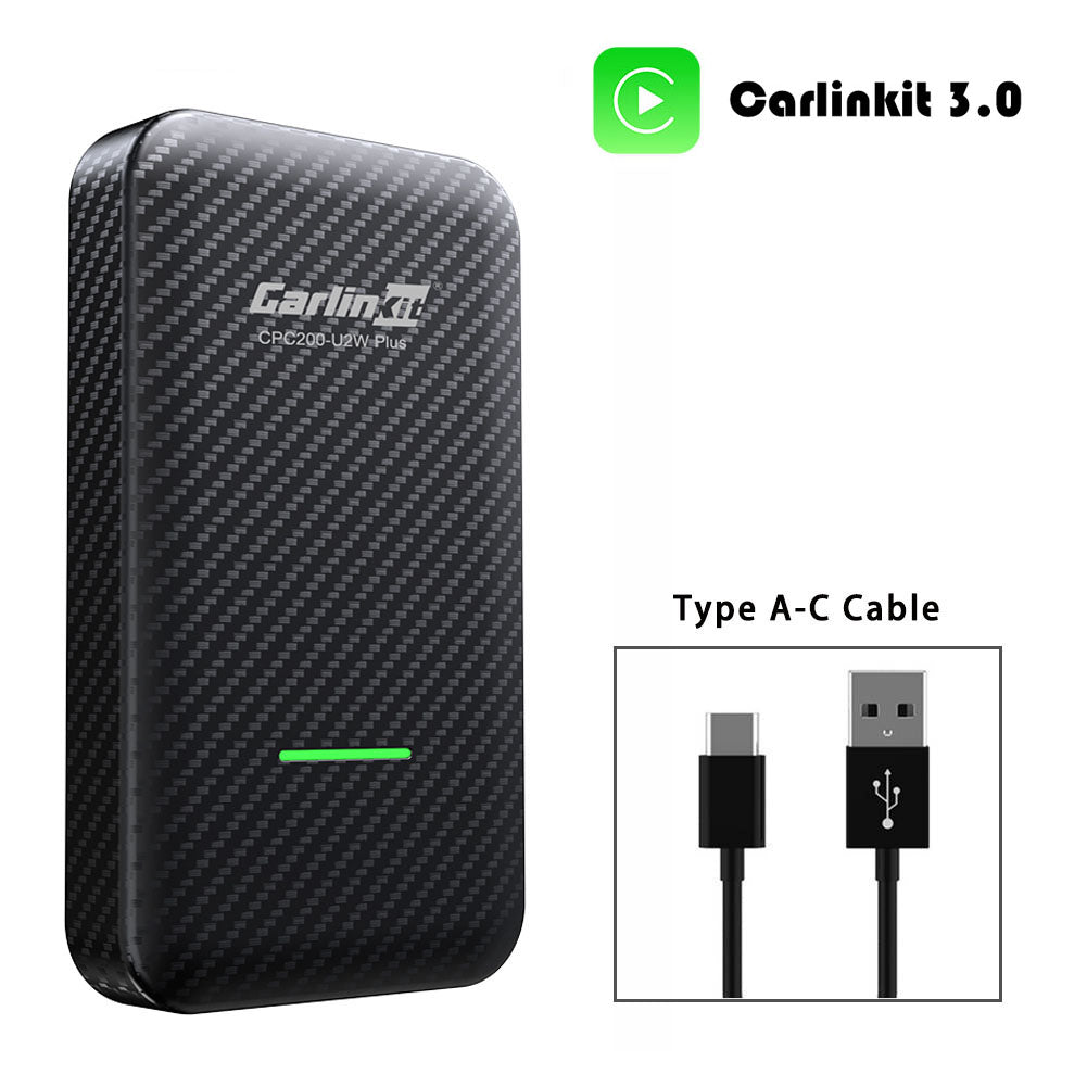 (U2W Plus) Carlinkit 3.0/ 4.0 - Wireless Apple CarPlay/ Android Auto Adapter